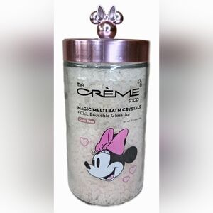 New The Creme Shop Disney Minnie Mouse Magic Melt Bath Crystals Coco Rose